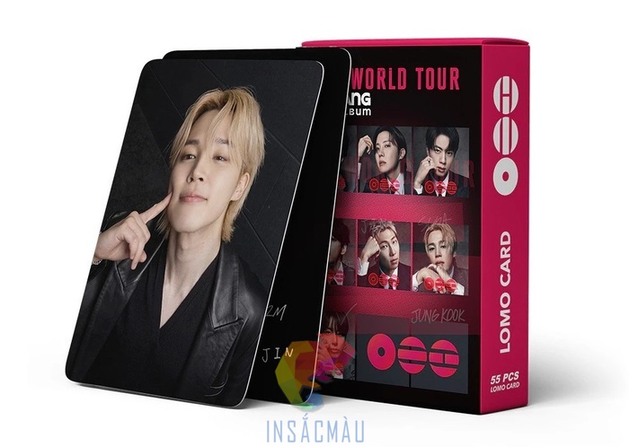 Mẫu card bo góc ca sĩ Hàn Quốc
