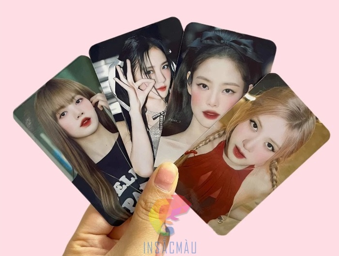Mẫu photocard thiết kế và in theo yêu cầu