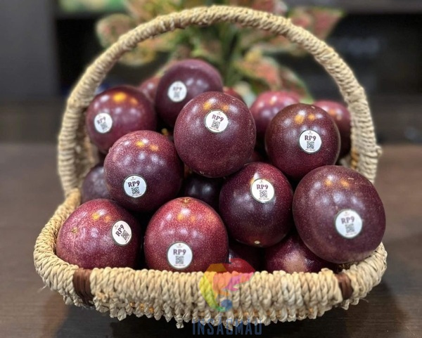 Mẫu tem nhãn dán trái chanh dây