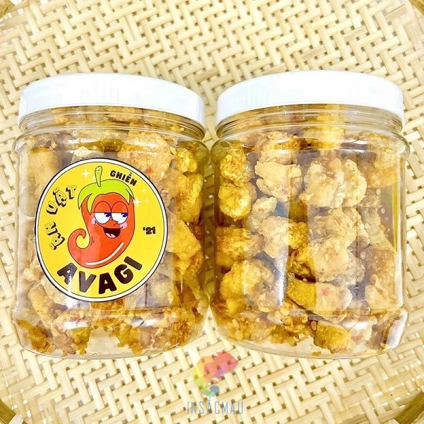Mẫu tem tóp mỡ hình tròn