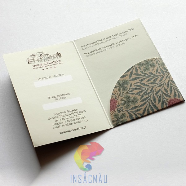Mẫu bìa đựng thẻ từ tinh tế, cao cấp
