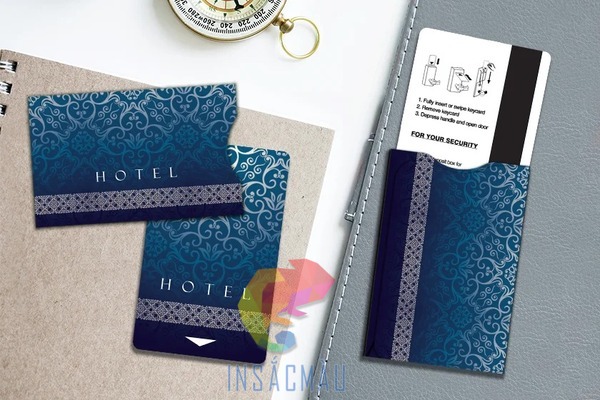 Mẫu bìa đựng thẻ từ dạng túi bắt mắt
