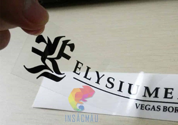 Mẫu decal logo công ty hình chữ nhật