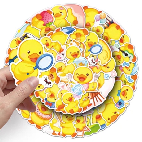 Mẫu sticker con vịt thiết kế đẹp
