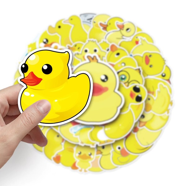 Mẫu sticker con vịt vàng đáng yêu