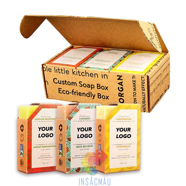 Mẫu tem dán hộp đựng bánh xà phòng