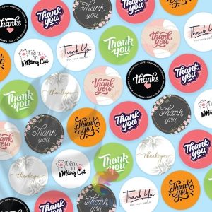 30+ Mẫu Sticker Cảm Ơn Đẹp, Ấn Tượng, Phong Cách Thiết Kế Đa Dạng