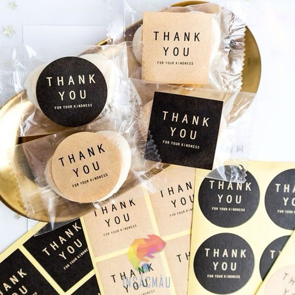 Các ứng dụng thực tế của các mẫu sticker cảm ơn trong kinh doanh