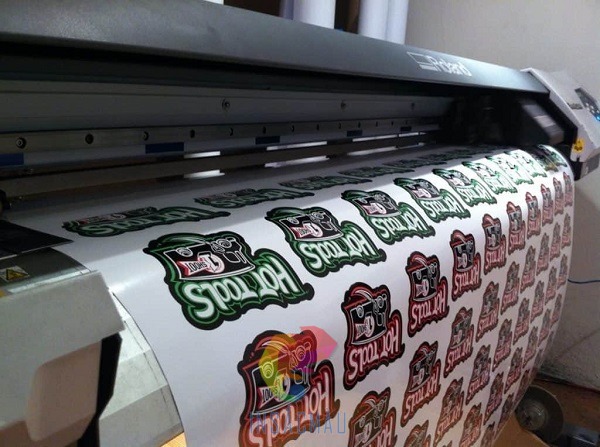 In sticker cảm ơn, sticker thank you giá rẻ theo yêu cầu tại xưởng In Sắc Màu