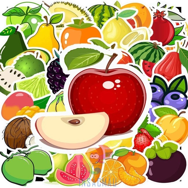Mẫu sticker quả táo