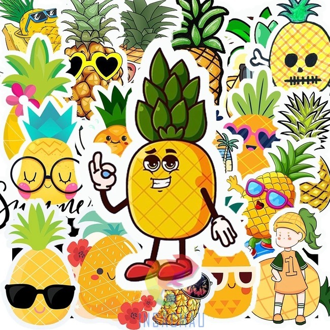 Mẫu sticker quả dứa