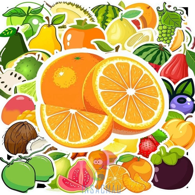 Sticker hoa quả là gì?