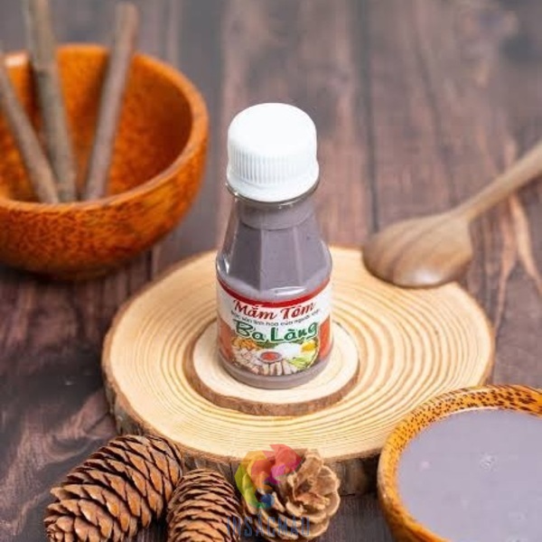 Mẫu tem nhãn dán chai mắm tôm mini