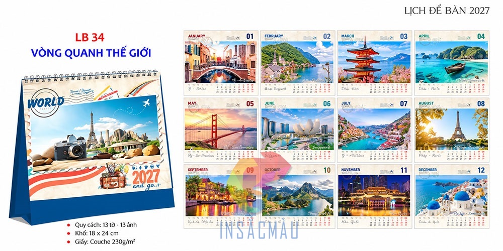 Xác định mục đích của việc in lịch tết