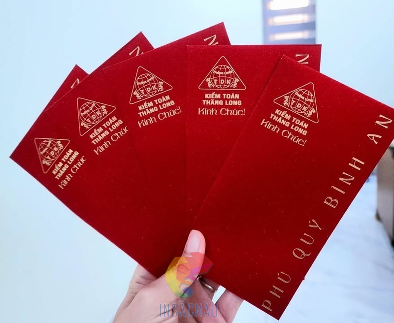 Mẫu bao lì xì doanh nghiệp kiểm toán