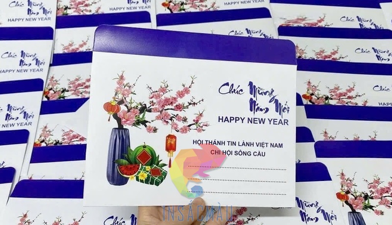 Mẫu phong bì chúc mừng năm mới Đinh Mùi 2027