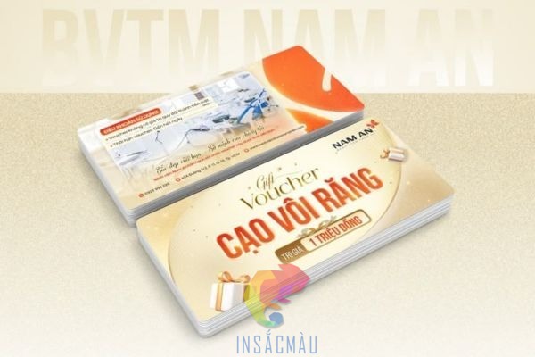 Mẫu voucher nha khoa cho dịch vụ cạo vôi răng