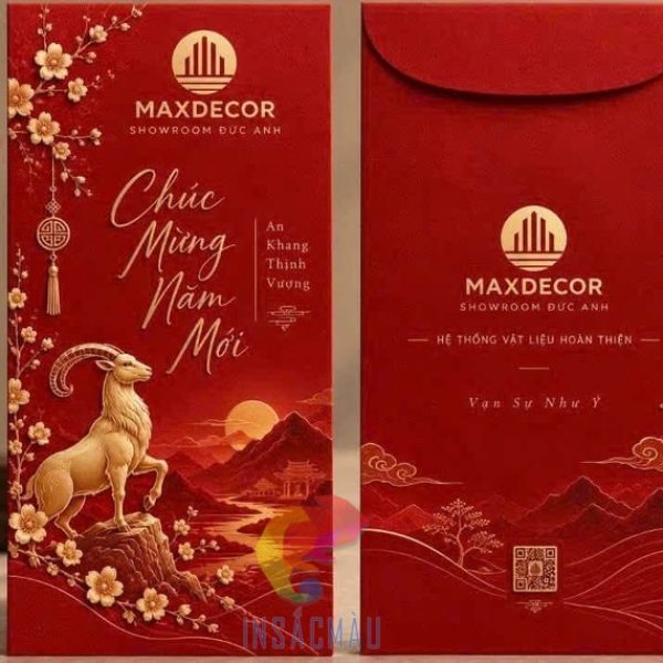 30+ Mẫu Bao Lì Xì Doanh Nghiệp Đẹp, Sang Trọng, Độc Quyền Năm 2027