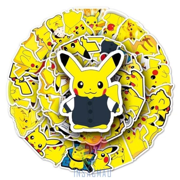 30+Mẫu Sticker Pokemon Đẹp, Thiết Kế Đa Dạng, Bền Đẹp