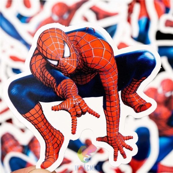 35+ mẫu Sticker Spiderman Cực Chất, Phong Cách Đa Dạng