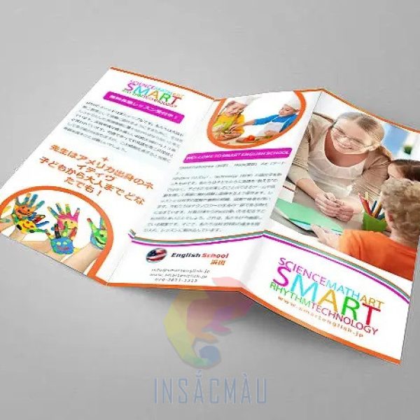 brochure trung tâm tiếng Anh