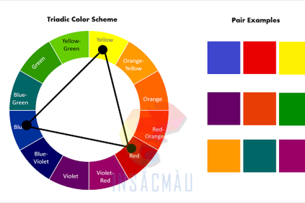 phối màu trong thiết kế catalogue