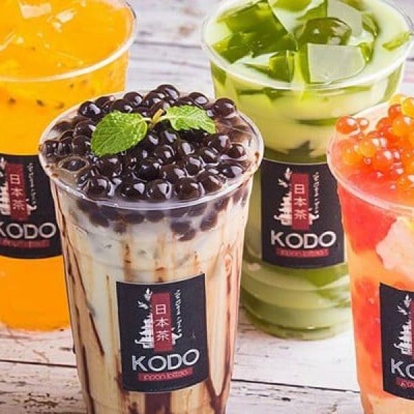 mẫu tem dán ly trà sữa