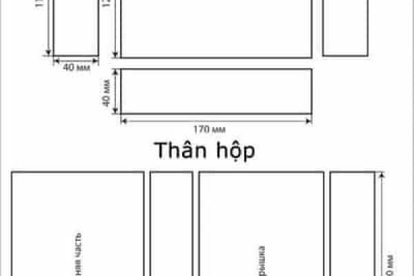Kích thước hộp giấy